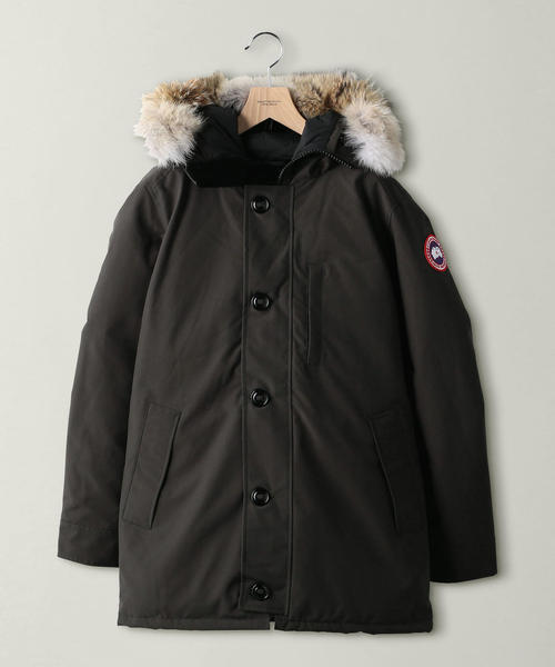 CANADA GOOSE（カナダグース）の「＜CANADA GOOSE（カナダグース）＞ JASPER PARKA/ジャスパー ：（ダウンジャケット/コート・メンズ・ネイビー/ブラック/オリーブ・MEDIUM/LARGE/X-SMALL/SMALL）」の2枚目の写真