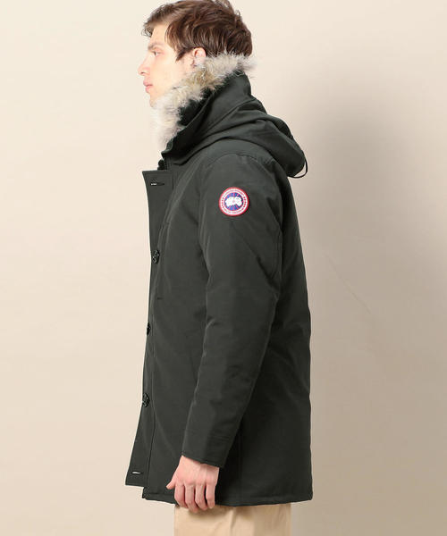 CANADA GOOSE（カナダグース）の「＜CANADA GOOSE（カナダグース）＞ JASPER PARKA/ジャスパー ：（ダウンジャケット/コート・メンズ・ネイビー/ブラック/オリーブ・MEDIUM/LARGE/X-SMALL/SMALL）」の8枚目の写真