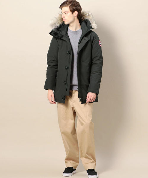 CANADA GOOSE（カナダグース）の「＜CANADA GOOSE（カナダグース）＞ JASPER PARKA/ジャスパー ：（ダウンジャケット/コート・メンズ・ネイビー/ブラック/オリーブ・MEDIUM/LARGE/X-SMALL/SMALL）」の7枚目の写真