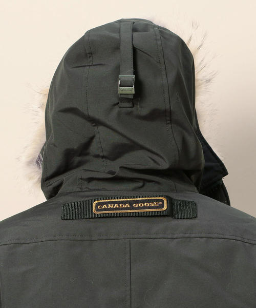 CANADA GOOSE（カナダグース）の「＜CANADA GOOSE（カナダグース）＞ JASPER PARKA/ジャスパー ：（ダウンジャケット/コート・メンズ・ネイビー/ブラック/オリーブ・MEDIUM/LARGE/X-SMALL/SMALL）」の18枚目の写真
