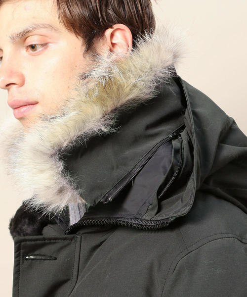 CANADA GOOSE（カナダグース）の「＜CANADA GOOSE（カナダグース）＞ JASPER PARKA/ジャスパー ：（ダウンジャケット/コート・メンズ・ネイビー/ブラック/オリーブ・MEDIUM/LARGE/X-SMALL/SMALL）」の17枚目の写真