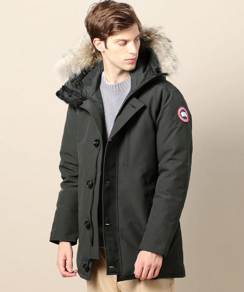 CANADA GOOSE（カナダグース）の「＜CANADA GOOSE（カナダグース）＞ JASPER PARKA/ジャスパー ：（ダウンジャケット/コート・メンズ・ネイビー/ブラック/オリーブ・MEDIUM/LARGE/X-SMALL/SMALL）」の22枚目の写真