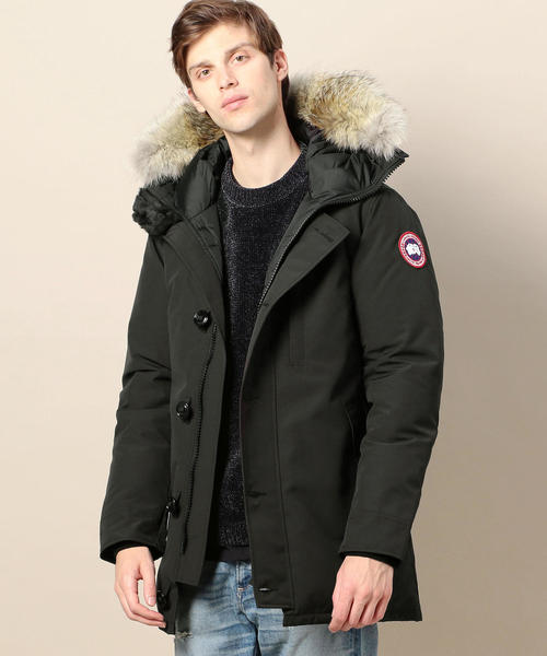 CANADA GOOSE（カナダグース）の「＜CANADA GOOSE（カナダグース）＞ JASPER PARKA/ジャスパー ：（ダウンジャケット/コート・メンズ・ネイビー/ブラック/オリーブ・MEDIUM/LARGE/X-SMALL/SMALL）」の13枚目の写真