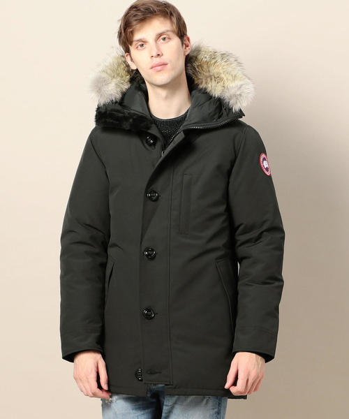 CANADA GOOSE（カナダグース）の「＜CANADA GOOSE（カナダグース）＞ JASPER PARKA/ジャスパー ：（ダウンジャケット/コート・メンズ・ネイビー/ブラック/オリーブ・MEDIUM/LARGE/X-SMALL/SMALL）」の12枚目の写真