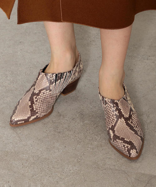 green label relaxing（グリーンレーベルリラクシング）の「[シェリーズロンドン]Shellys London FM ウェスタンショートブーツ ◆（ブーティ・レディース・ブラック/その他1・38/36/37）」の9枚目の写真