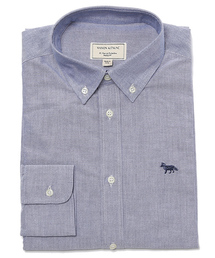 Maison Kitsune | CLASSIC SHIRT BD WITH POCKET (SOLID)(シャツ/ブラウス)