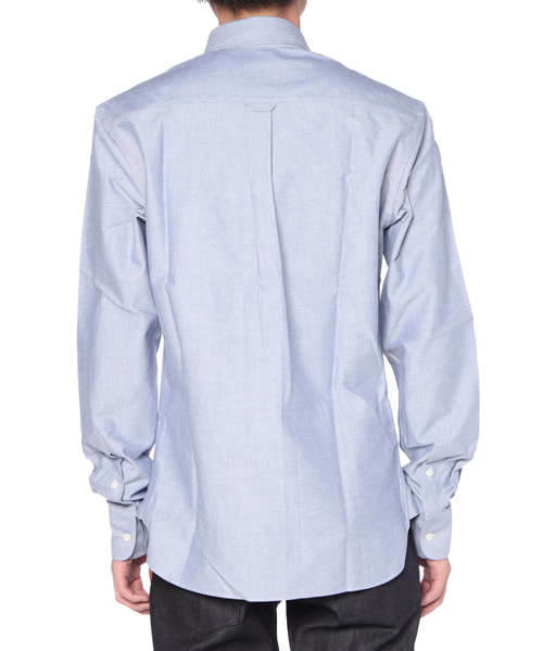 Maison Kitsune（メゾンキツネ）の「CLASSIC SHIRT BD WITH POCKET (SOLID)（シャツ/ブラウス・メンズ・ホワイト/ネイビー/ピンク/クリーム/ブルー・40/38/39）」の10枚目の写真