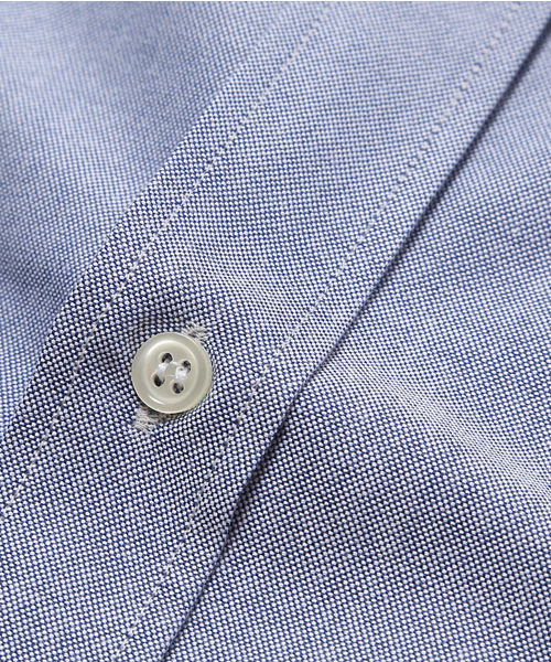 Maison Kitsune（メゾンキツネ）の「CLASSIC SHIRT BD WITH POCKET (SOLID)（シャツ/ブラウス・メンズ・ホワイト/ネイビー/ピンク/クリーム/ブルー・40/38/39）」の7枚目の写真