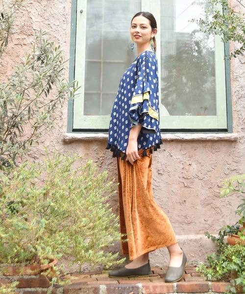 チャイハネ(チャイハネ)の「【チャイハネ】カミーラピアス(ピアス(両耳用)・レディース・シルバー/ゴールド・FREE)」の5枚目の写真