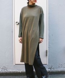 DROIT BELLO(ドロイトベロ) ニットソー×テレコワンピース