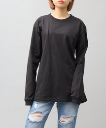 5.6オンス ロングスリーブ 袖リブ Tシャツ