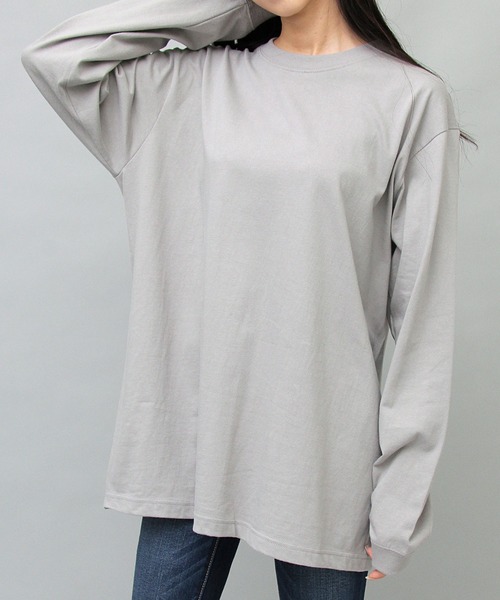 5.6オンス ロングスリーブ 袖リブ Tシャツ（Tシャツ/カットソー