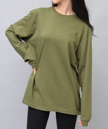 5.6オンス ロングスリーブ 袖リブ Tシャツ