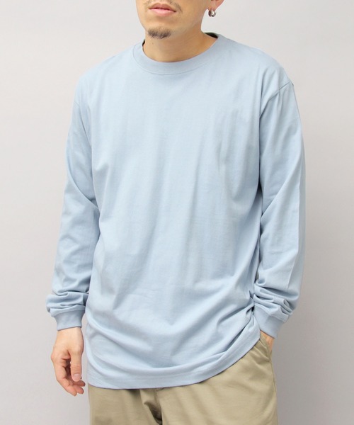 月末価格！RhodolirioN パフスリーブ 長袖リブTシャツ ＆プリントロングスリーブTシャツ＜スモーキーピンク＞(S