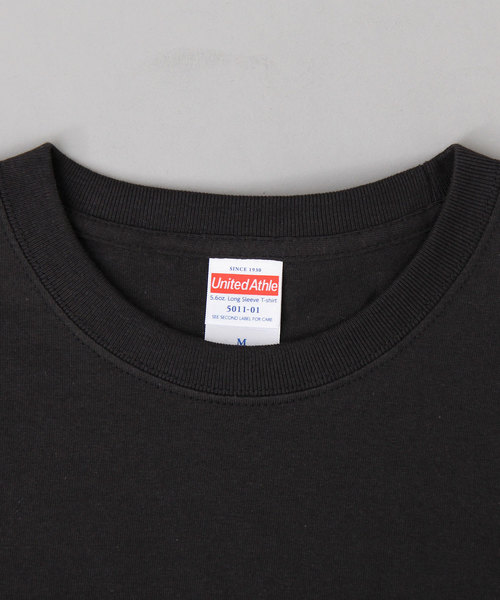 United Athle（ユナイテッドアスレ）の「5.6オンス ロングスリーブ 袖リブ Tシャツ（Tシャツ/カットソー・メンズ・ブラック/ブラック系その他/ダークブラウン/グレー/パープル/ホワイト/グリーン/バーガンディー/ベージュ/オリーブ/グレー系その他/ワイン/グリーン系その他/ブルー・XL/M/L）」の15枚目の写真