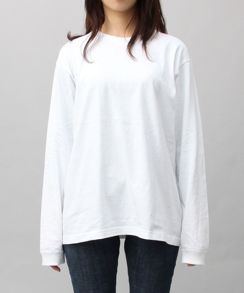 セール】5.6オンス ロングスリーブ 袖リブ Tシャツ（Tシャツ