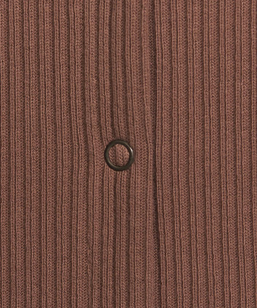 BEAUTY&YOUTH UNITED ARROWS（ビューティーアンドユースユナイテッドアローズ）の「BY リブフロントボタン2WAYマキシワンピース（ワンピース・レディース・オフホワイト/ブラック/モカ・FREE）」の10枚目の写真