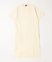 ピグメントリップルロングワンピース