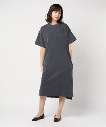 ピグメントリップルロングワンピース
