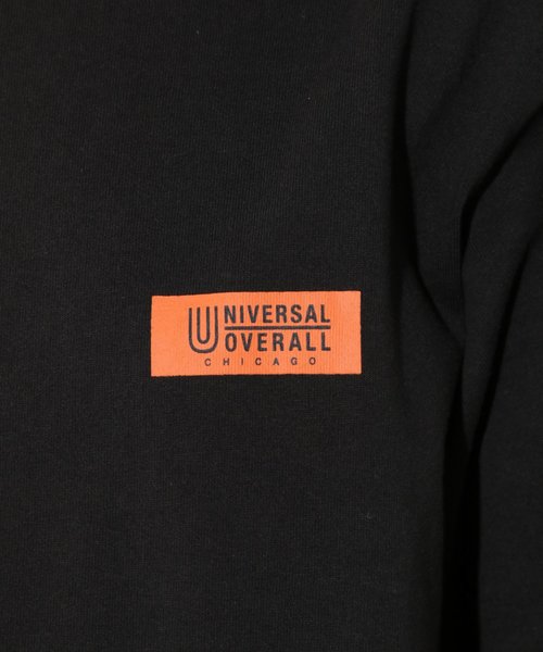 PAGEBOY（ページボーイ）の「【UNIVERSAL OVERALL】ロゴプリントTシャツ（Tシャツ/カットソー・レディース・ホワイト/キャメル/ブラック・FREE）」の11枚目の写真