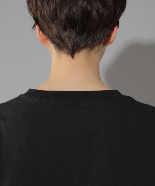 PAGEBOY（ページボーイ）の「【UNIVERSAL OVERALL】ロゴプリントTシャツ（Tシャツ/カットソー・レディース・ホワイト/キャメル/ブラック・FREE）」の13枚目の写真