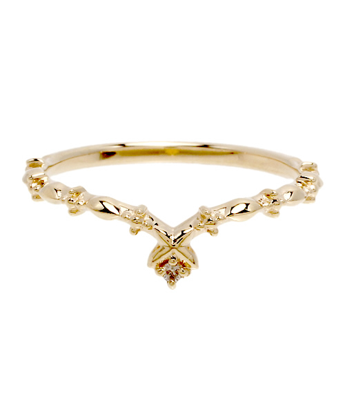 NOJESS（ノジェス）の「K10ピンキーリング （30141111004