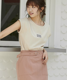 OLIVE des OLIVE | 3段ボックスロゴT(Tシャツ/カットソー)