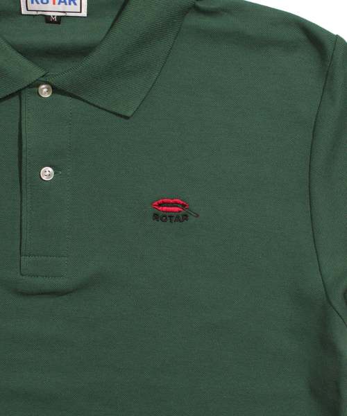ROTAR(ローター)の「Lip Dry Light POLO ドライ ポロシャツ(ポロシャツ・メンズ・ネイビー/ホワイト/グリーン/ブラック・MEDIUM/SMALL/X-LARGE/LARGE)」の9枚目の写真
