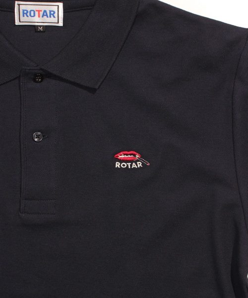 ROTAR(ローター)の「Lip Dry Light POLO ドライ ポロシャツ(ポロシャツ・メンズ・ネイビー/ホワイト/グリーン/ブラック・MEDIUM/SMALL/X-LARGE/LARGE)」の8枚目の写真