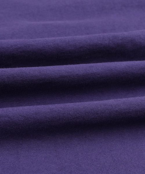 LOS ANGELES APPAREL（ロサンゼルスアパレル）の「【LOS ANGELES APPAREL】6.5oz Garment Dye Crew Neck T-Shirt（Tシャツ/カットソー・メンズ・ホワイト/ブラック/パープル/ネイビー/レッド/ブルー/サンドベージュ/フューシャピンク・L/M/XL）」の11枚目の写真