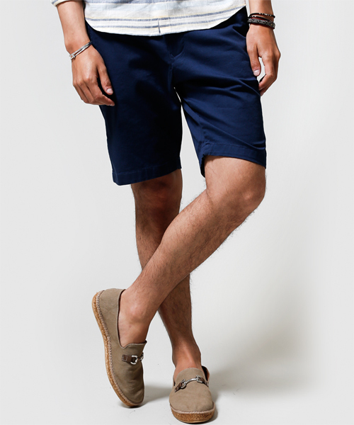 NANO universe（ナノユニバース）の「ストレッチショート トラウザース（その他パンツ・メンズ・オフホワイト/ベージュ/グリーン/カーキ/ブルー/ネイビー/ロイヤルブルー/イエロー/レッド/ブラック/ピンク・MEDIUM/SMALL/LARGE）」の7枚目の写真