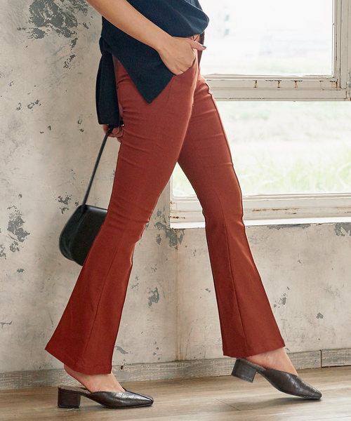 KOBE LETTUCE（コウベレタス）の「ハイテンションブーツカットボトム（その他パンツ・レディース・ブラック/ブラウン系その他/ブルー系その他・FREE）」の9枚目の写真