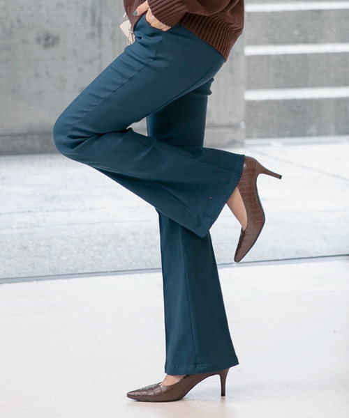 KOBE LETTUCE（コウベレタス）の「ハイテンションブーツカットボトム（その他パンツ・レディース・ブラック/ブラウン系その他/ブルー系その他・FREE）」の7枚目の写真