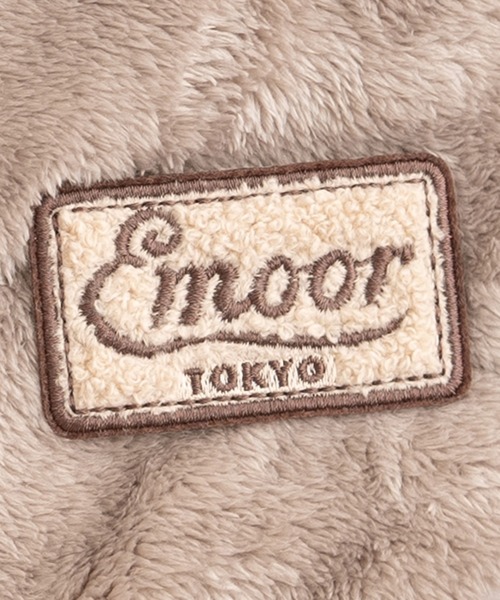 東京家具（トウキョウカグ）の「＋4℃ もちふわ触感【ヒートプラス】リビングで寝るあったかパッド/190×190cm EMOORHEAT（ラグ/マット・レディース・イエロー/グレー/ネイビー/ブラウン/アイボリー・FREE）」の9枚目の写真