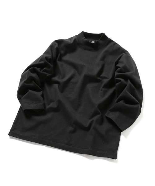 SBTRACT（サブトラクト）の「SBTRACT（サブトラクト）: フリース マシーン モックネック ロンT（Tシャツ/カットソー・メンズ・ブラウン系その他/ホワイト/ブラック/オリーブ・SMALL/MEDIUM/LARGE/X-LARGE）」の16枚目の写真