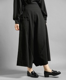 CERCA - FASHION�i�`�F���J - �t�@�b�V�����j�́uWHITE/�����ʃ|���`�@A���C���p���c�X�J�[�g�i�p���c�j�v