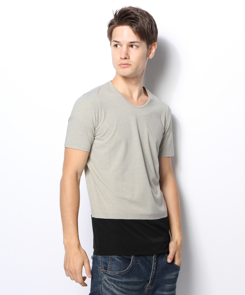 CROON A SONG（クルーンアソング）の「CROON A SONGメンズ（Tシャツ/カットソー・メンズ・ブラック/グレー/グレー系その他/カーキ/ブルー/その他/ネイビー・FREE）」の4枚目の写真