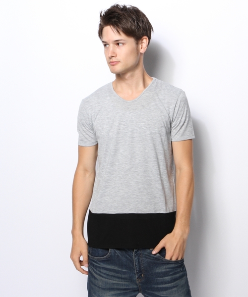 CROON A SONG（クルーンアソング）の「CROON A SONGメンズ（Tシャツ/カットソー・メンズ・ブラック/グレー/グレー系その他/カーキ/ブルー/その他/ネイビー・FREE）」の3枚目の写真