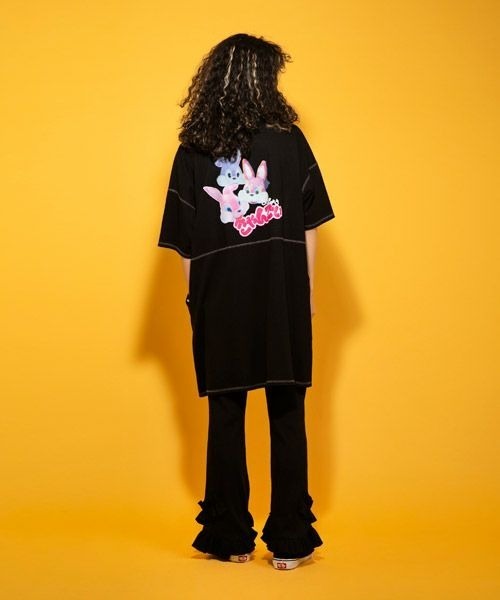 Candy Stripper（キャンディストリッパー）の「FUNNY FRIENDS ワンピース（ワンピース・レディース・ピンク/ブラック/パープル・2）」の5枚目の写真