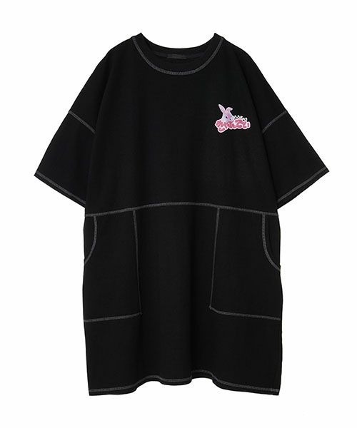 Candy Stripper（キャンディストリッパー）の「FUNNY FRIENDS ワンピース（ワンピース・レディース・ピンク/ブラック/パープル・2）」の8枚目の写真