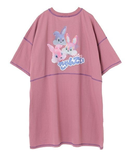 Candy Stripper（キャンディストリッパー）の「FUNNY FRIENDS ワンピース（ワンピース・レディース・ピンク/ブラック/パープル・2）」の11枚目の写真