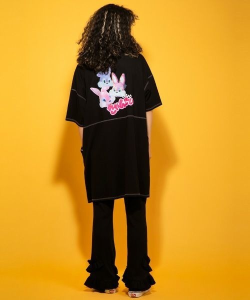 Candy Stripper（キャンディストリッパー）の「FUNNY FRIENDS ワンピース（ワンピース・レディース・ピンク/ブラック/パープル・2）」の19枚目の写真