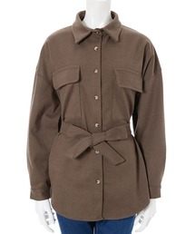 fifth | ベルト付CPOシャツジャケット(ライダースジャケット)