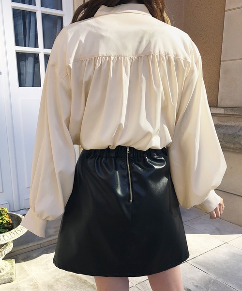 PairPair(ペアペア)の「2WAYボウタイ付イロイロボタンブラウス(シャツ/ブラウス・レディース・ブラック/アイボリー/ピンク/ラベンダー・FREE)」の20枚目の写真