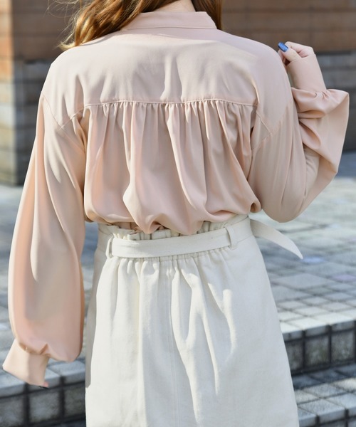 PairPair(ペアペア)の「2WAYボウタイ付イロイロボタンブラウス(シャツ/ブラウス・レディース・ブラック/アイボリー/ピンク/ラベンダー・FREE)」の17枚目の写真