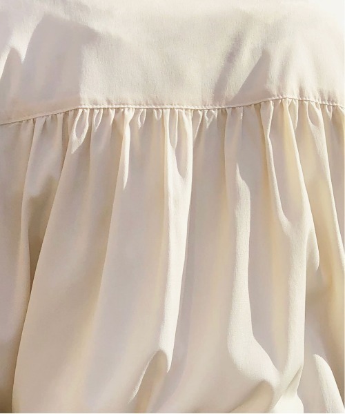 PairPair(ペアペア)の「2WAYボウタイ付イロイロボタンブラウス(シャツ/ブラウス・レディース・ブラック/アイボリー/ピンク/ラベンダー・FREE)」の5枚目の写真