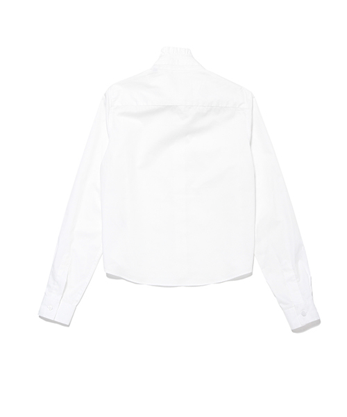 Ray BEAMS（レイビームス）の「PETER JENSEN×Ray BEAMS / 別注 ボウタイシャツ（シャツ/ブラウス・レディース・ホワイト・X-SMALL/SMALL）」の5枚目の写真