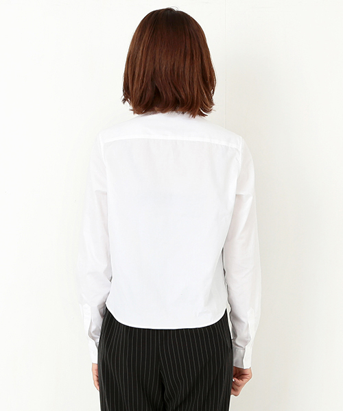 Ray BEAMS（レイビームス）の「PETER JENSEN×Ray BEAMS / 別注 ボウタイシャツ（シャツ/ブラウス・レディース・ホワイト・X-SMALL/SMALL）」の13枚目の写真