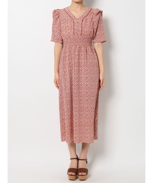 dazzlin（ダズリン）の「パワショルスモールフラワーワンピース（ワンピース・レディース・ブラック/レッド・SMALL/MEDIUM）」の14枚目の写真