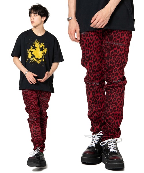 glamb（グラム）の「Leopard skinny pants / レオパードスキニーパンツ